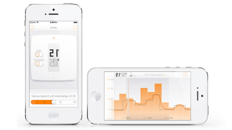 Illustration for article titled A Sleek Wireless Thermostat You Might Actually Want To Frame